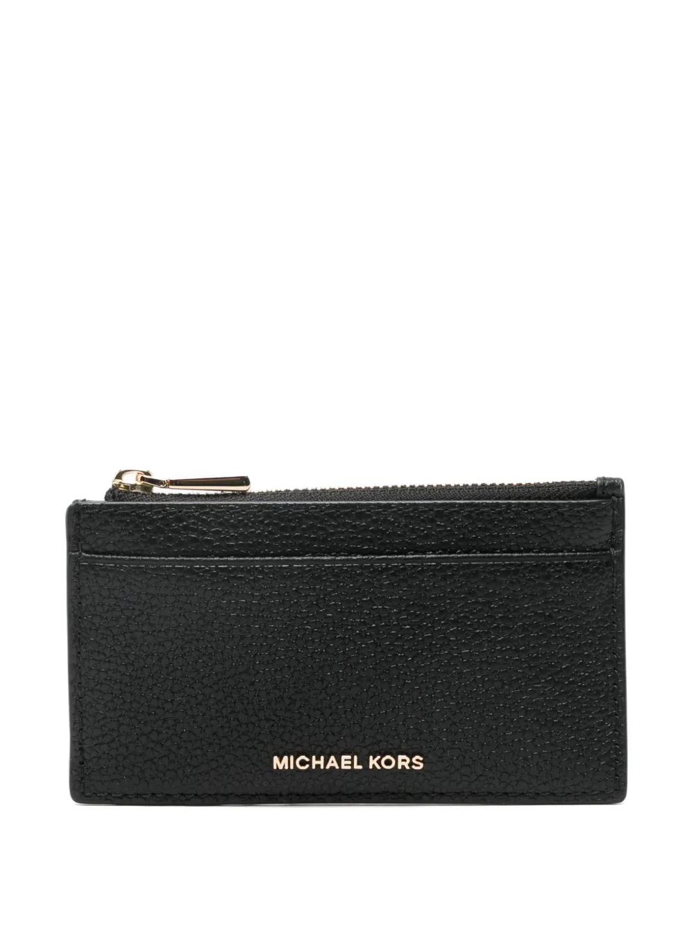 Michael Kors Zip-fastening Cardholder In Black