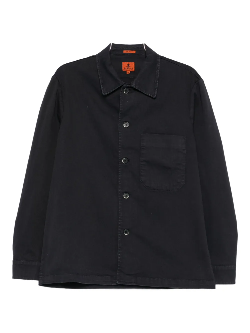 Barena Venezia Button-fastening Pocket Shirt Jacket In Blue