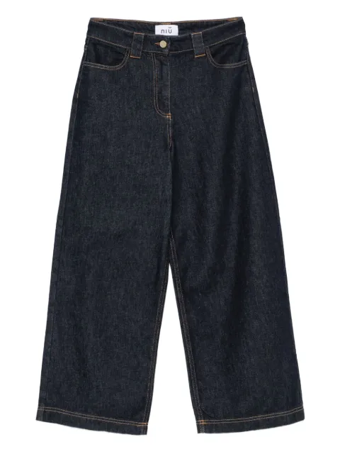 Niu Indaco high-waisted wide-leg jeans