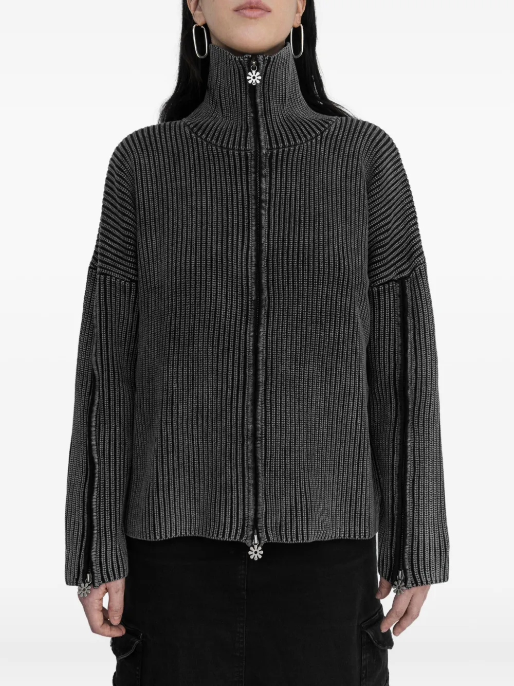 Protémoa triple-zipped cardigan | Cardigans | Image 2