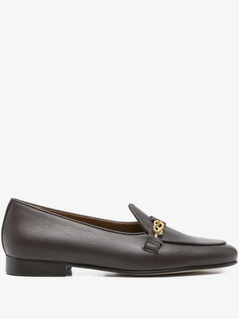 Edhen Milano chain-link leather loafers