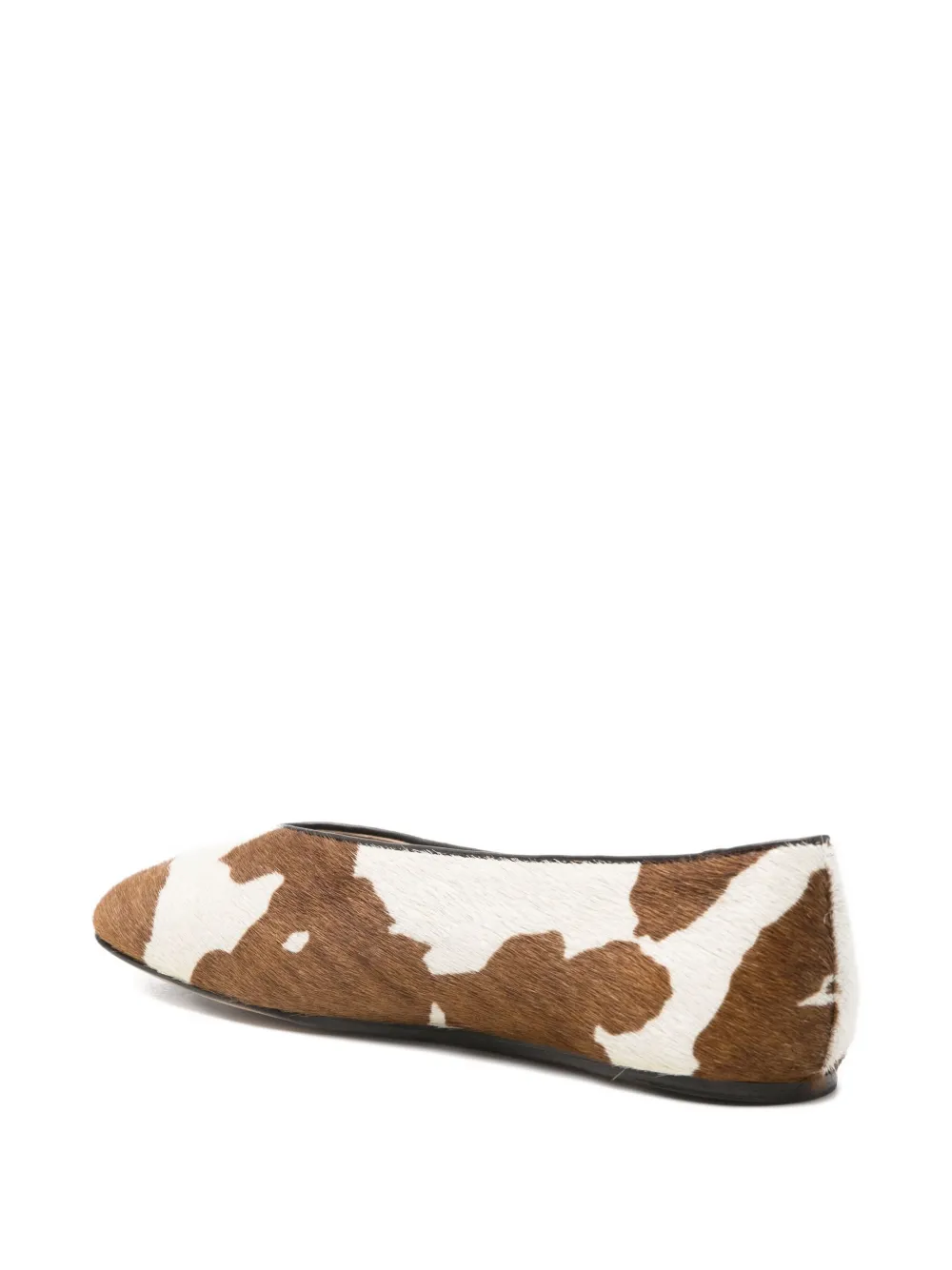 Le Monde Beryl Flat Pumps In Brown
