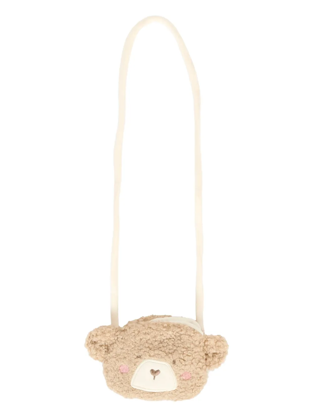 Mayoral Jurk met lange mouwen en teddybeer Beige