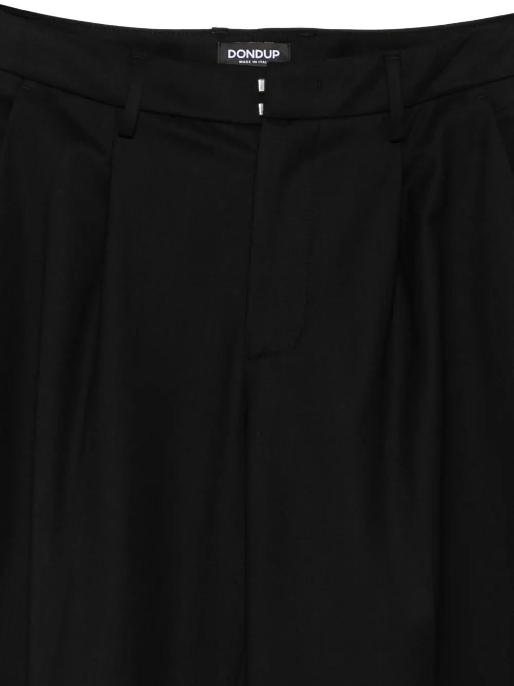 DONDUP Broek met details Zwart