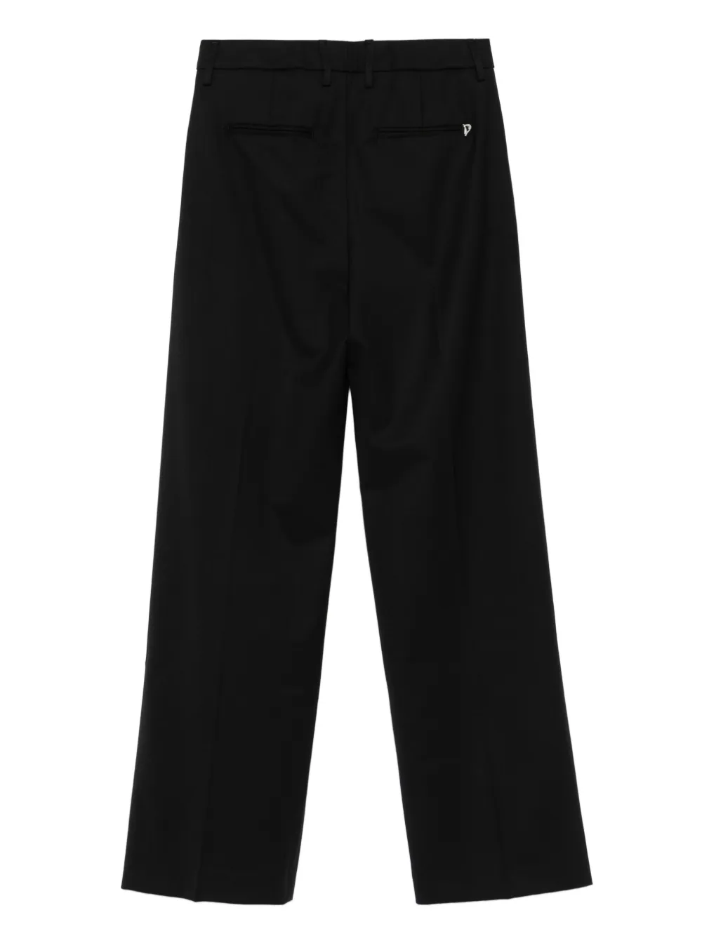 DONDUP Broek met details - Zwart