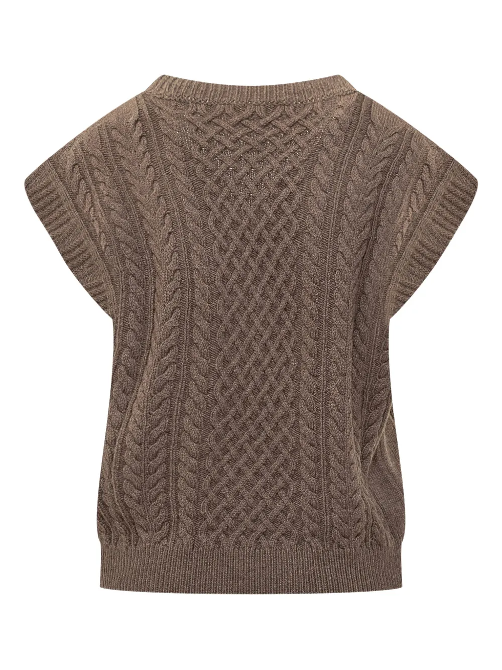 DES PHEMMES cable-knit embellished sweater | Jumpers | Image 2
