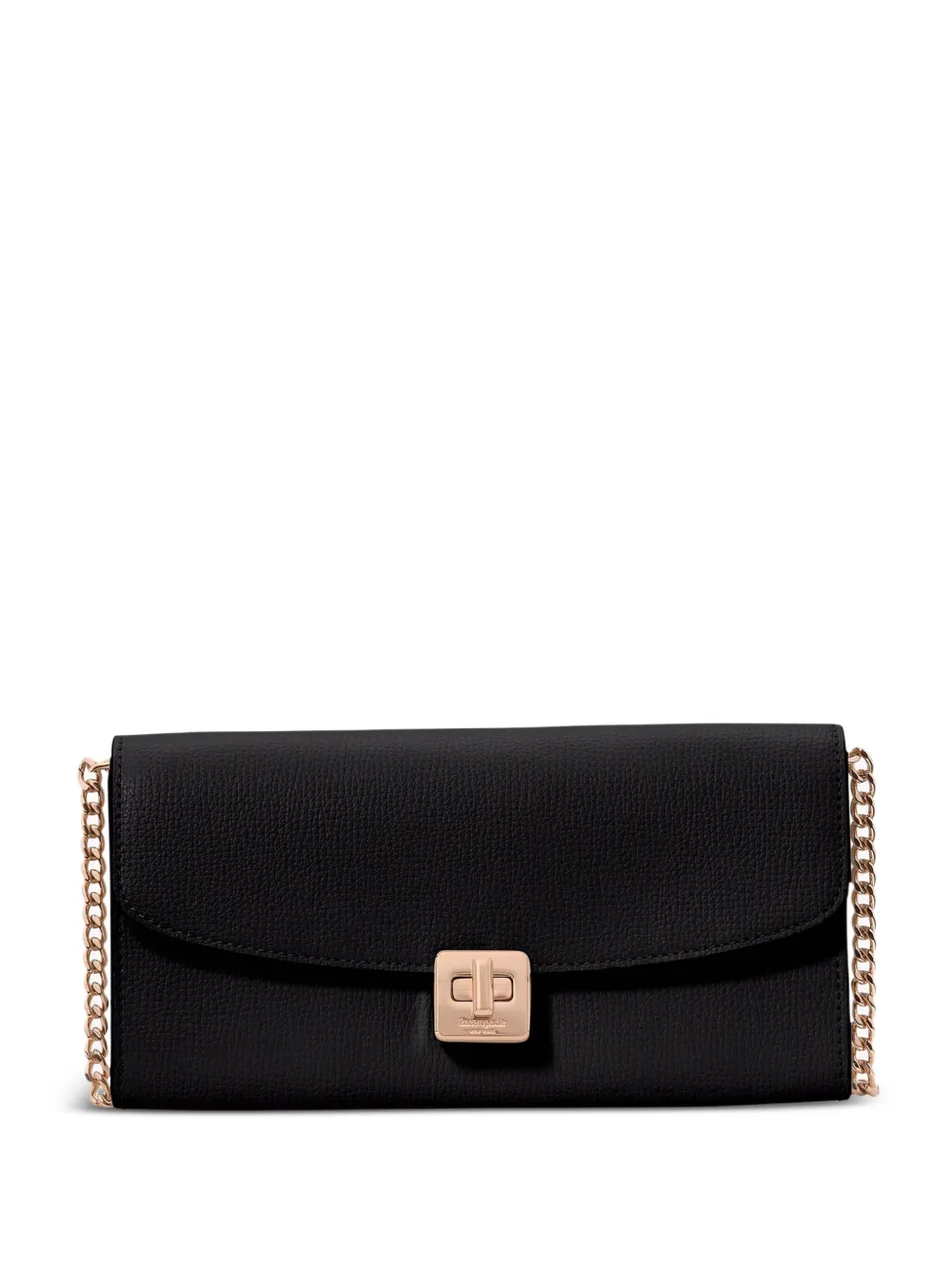 Kate Spade chain-strap flap cross body bag Zwart