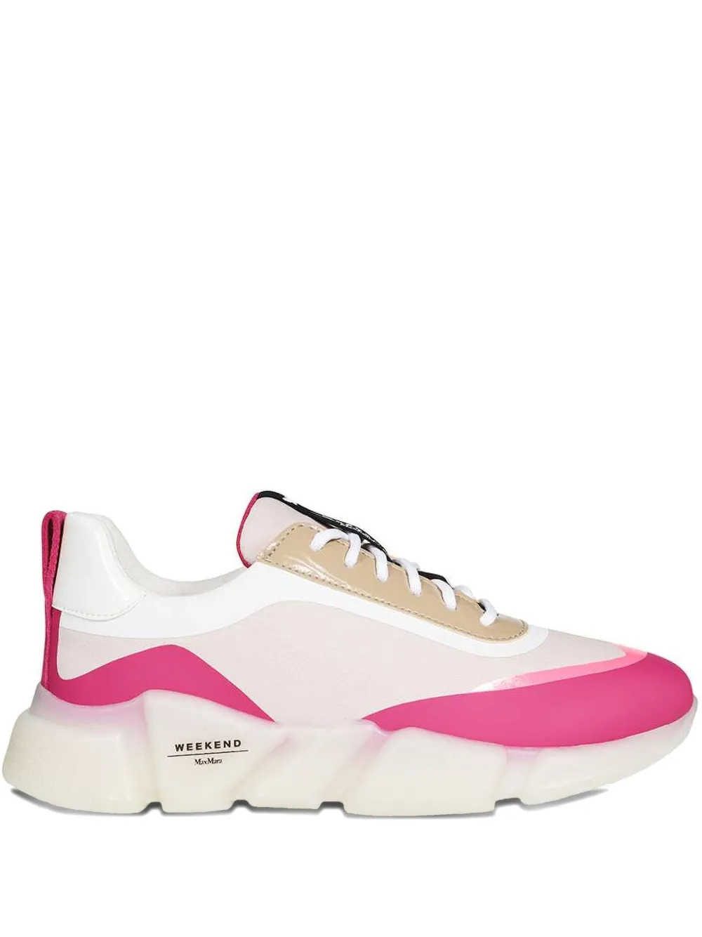 Weekend Max Mara round-toe chunky sneakers White