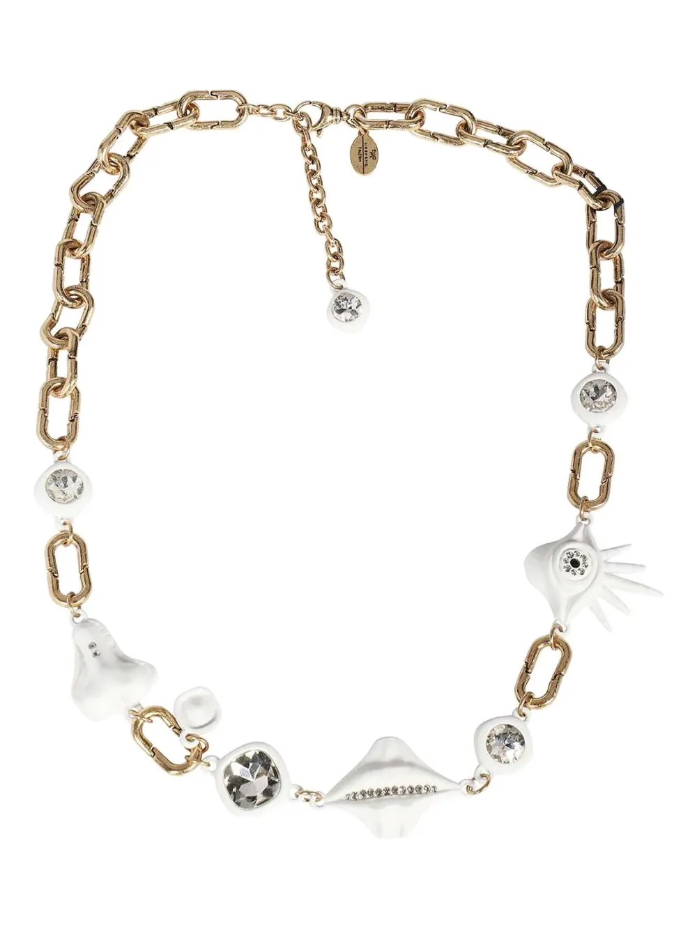 Weekend Max Mara chain-link charm necklace - ゴールドトーン Weekend Max Mara chain-link charm necklace - ゴールドトーン