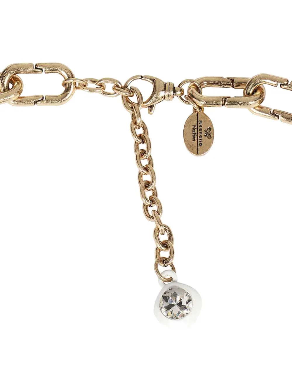 Weekend Max Mara chain-link charm necklace - Goud