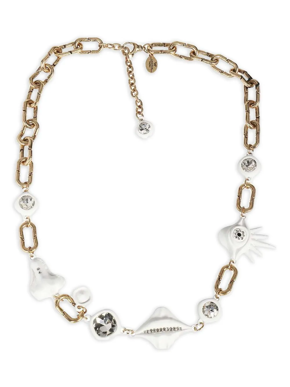 Weekend Max Mara chain-link charm necklace | Gold | Image 1