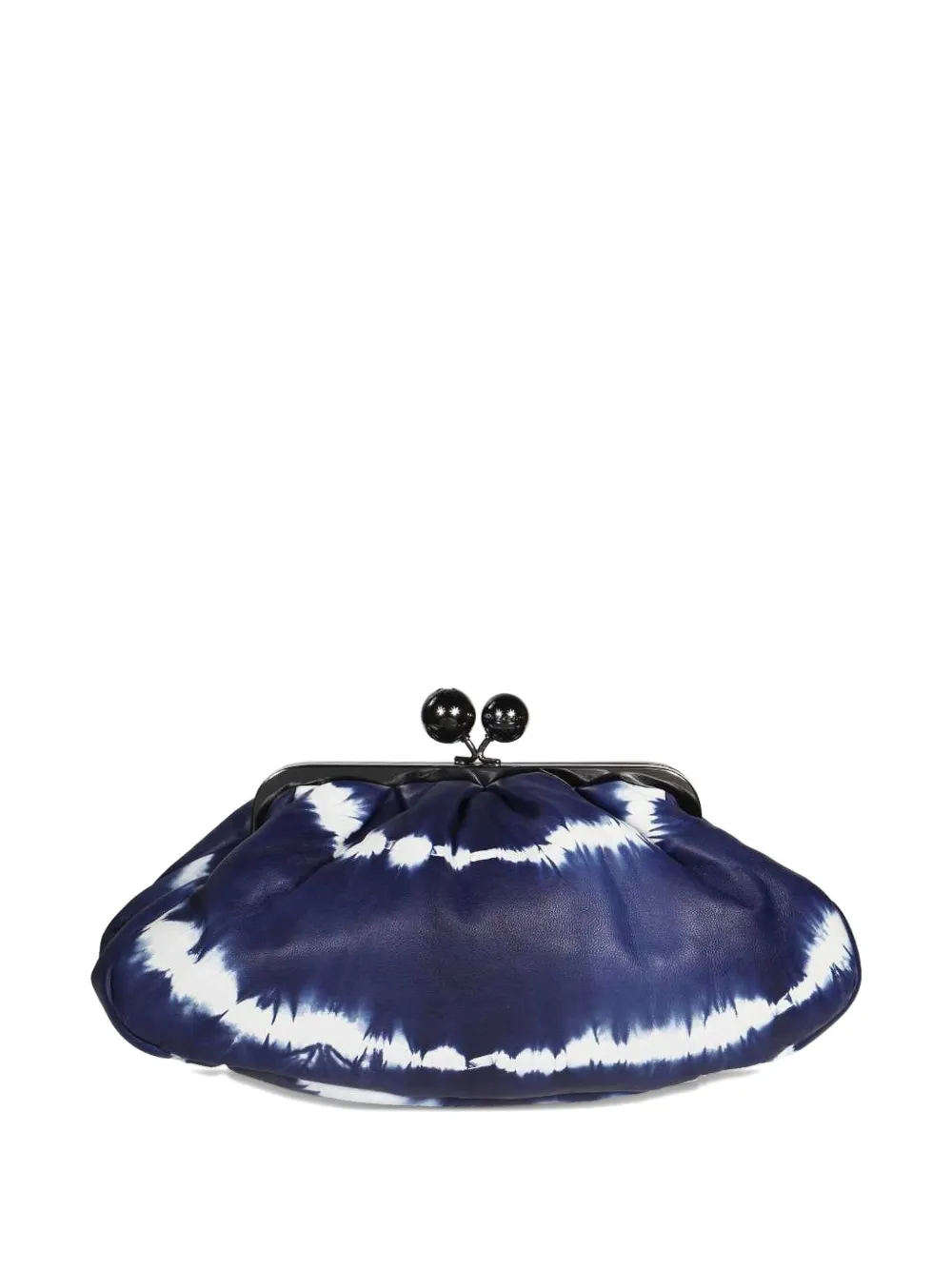 Weekend Max Mara tie-dye clasp clutch - Blauw