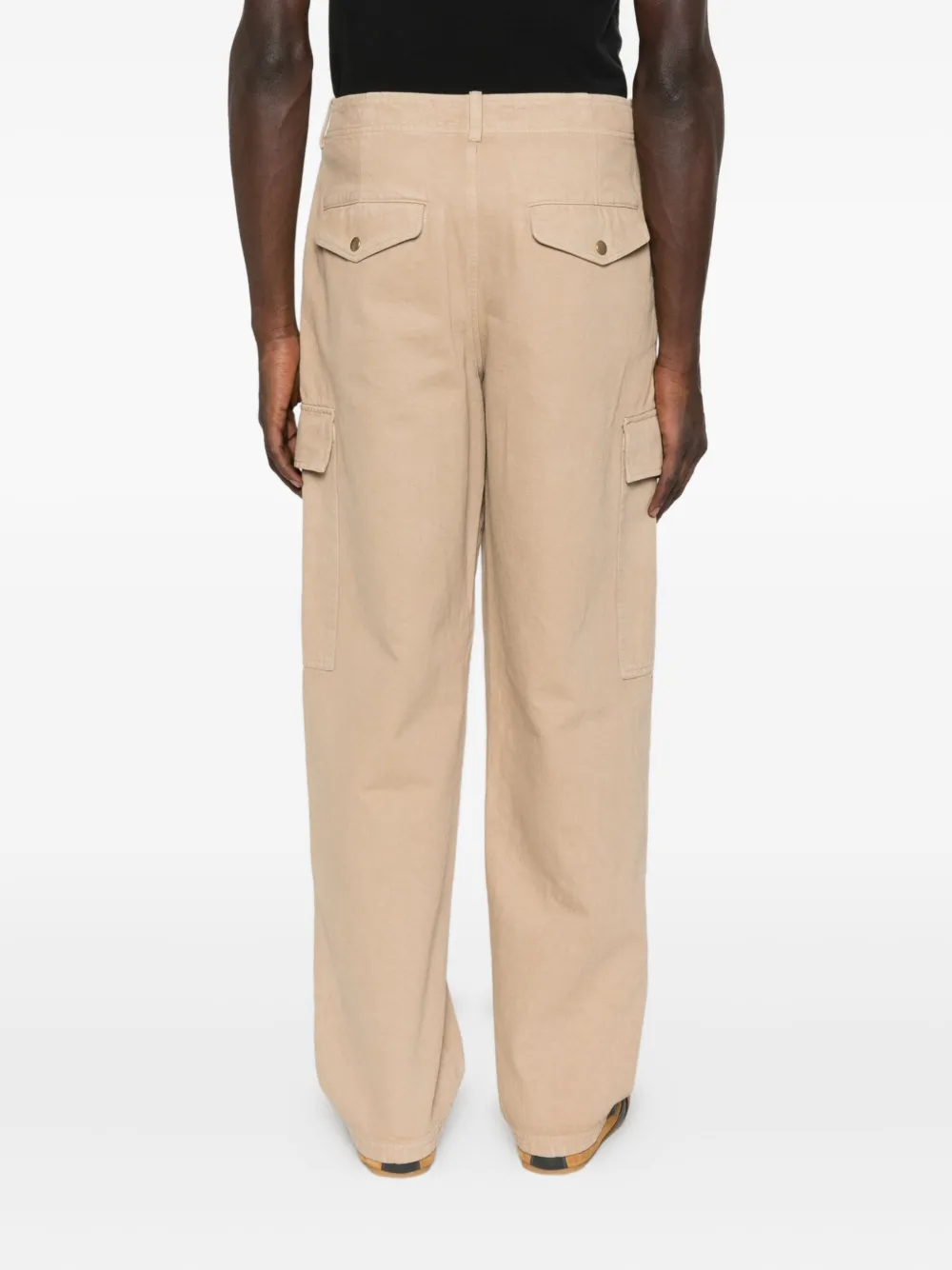 A.P.C. cotton cargo trousers Beige
