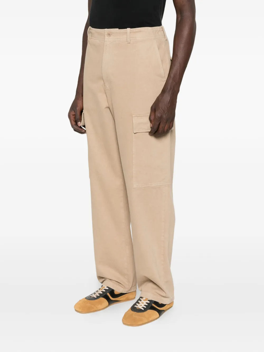 A.P.C. cotton cargo trousers Beige