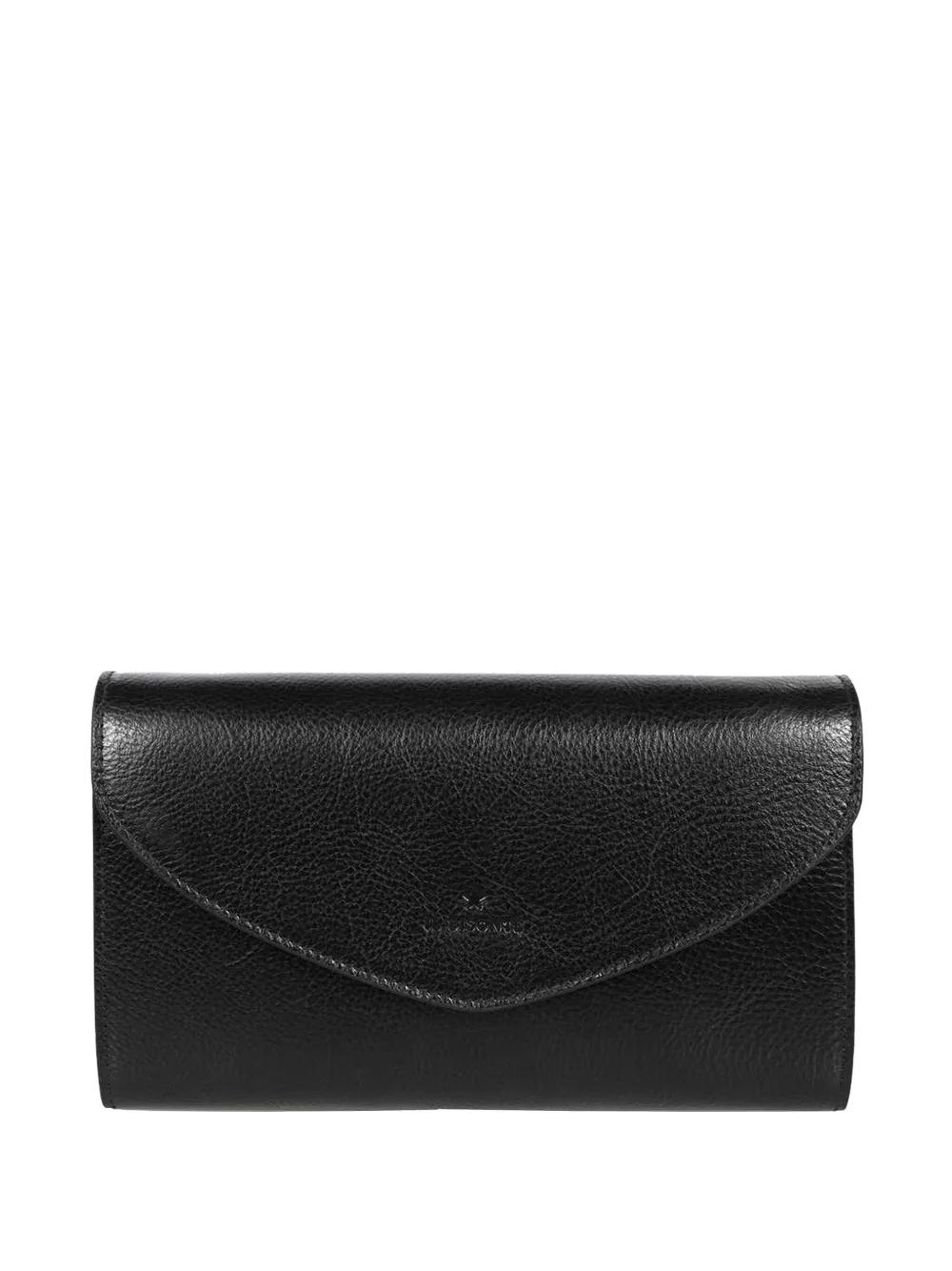 Il Bisonte buttoned-flap leather clutch | Black | Image 1