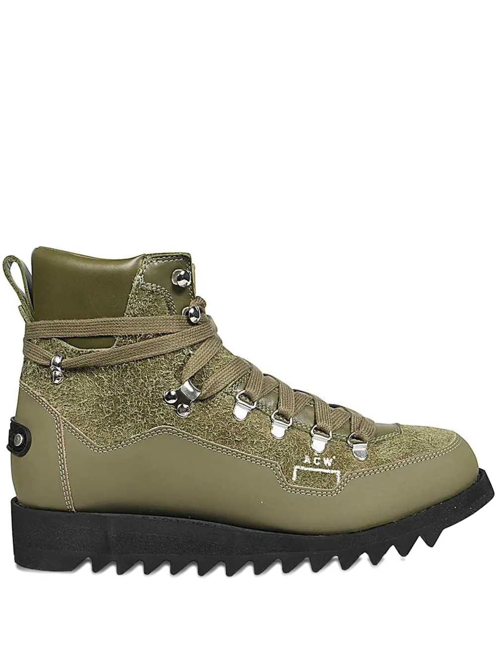 A-COLD-WALL* Alpine lace-up hiking boots Green