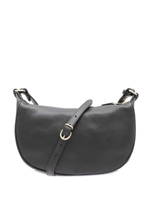 Il Bisonte logo-detail curved shoulder bag