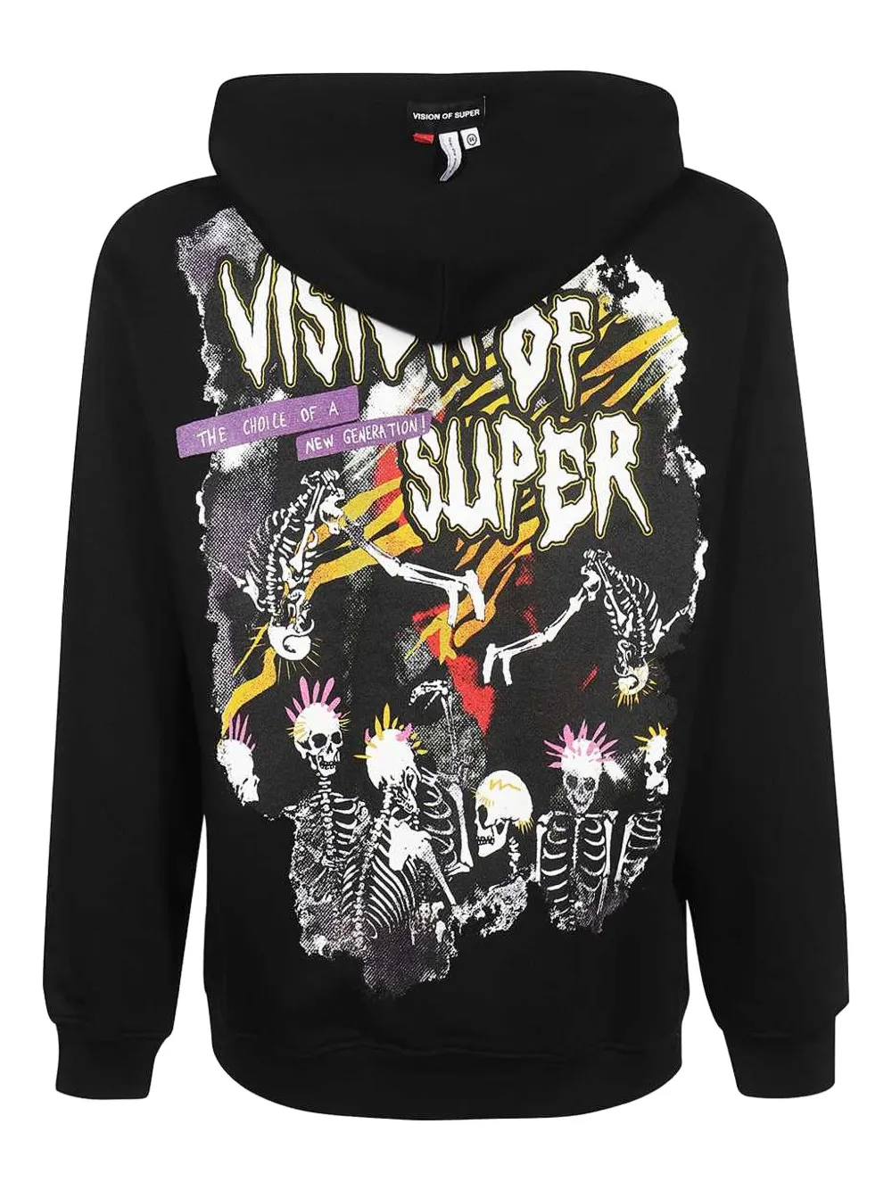 Vision Of Super logo-print cotton hoodie | Hoodies | Image 2