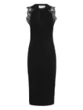 Ermanno Scervino lace-insert midi dress - Black