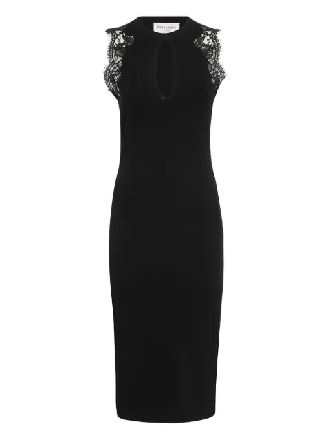 Ermanno Scervino lace-insert midi dress
