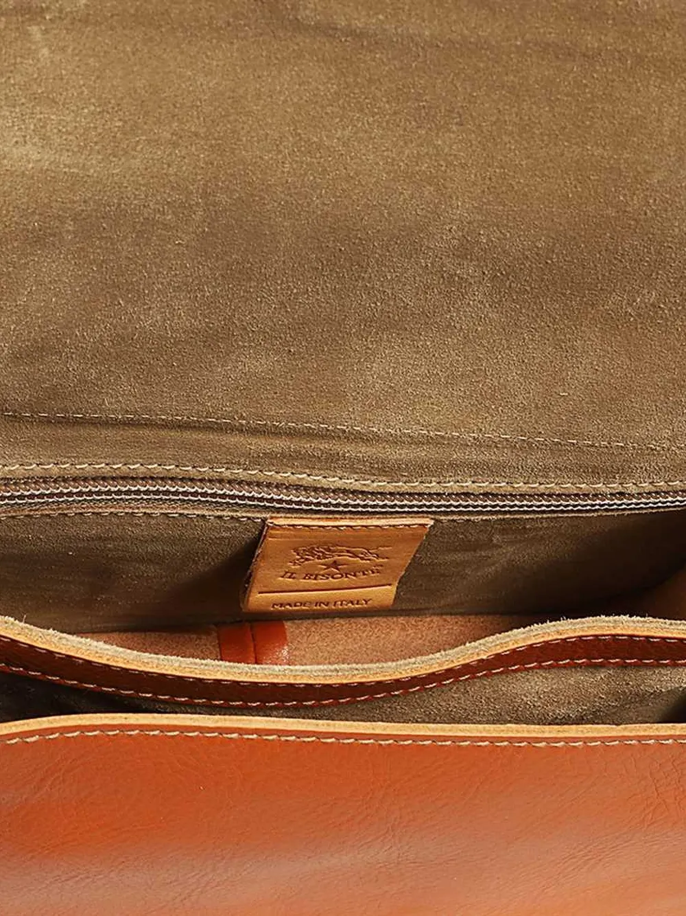 Il Bisonte Buckle-fastening Flap Shoulder Bag In Brown