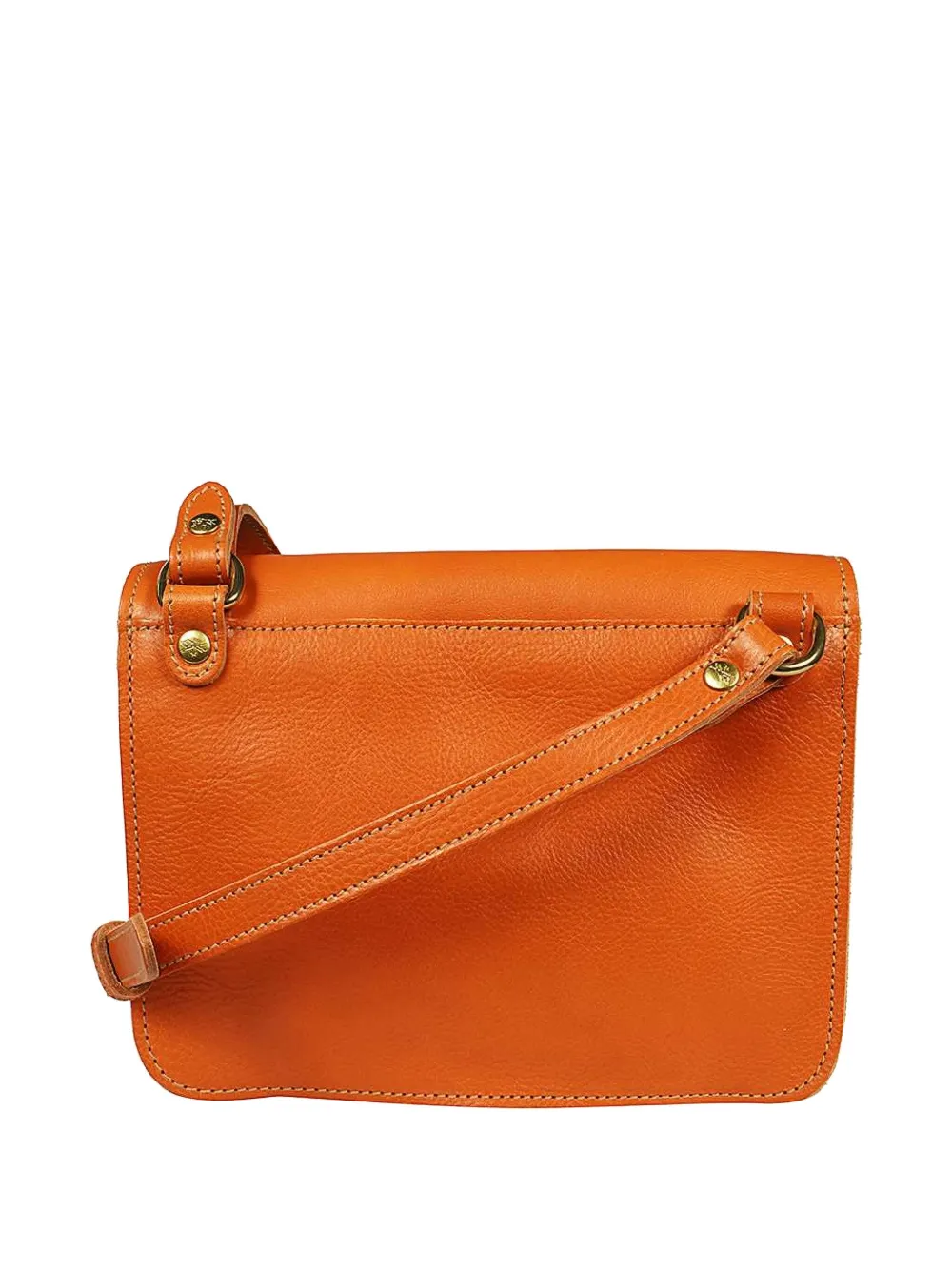 Il Bisonte buckle-fastening flap shoulder bag - Bruin