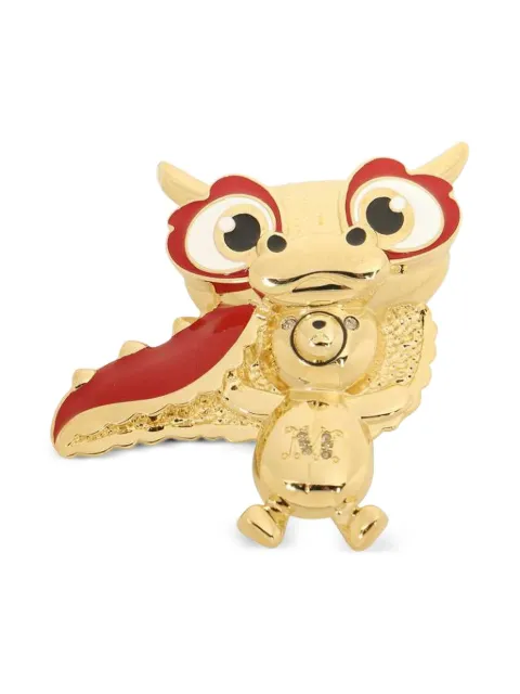 Max Mara Teddy Dragon brooch