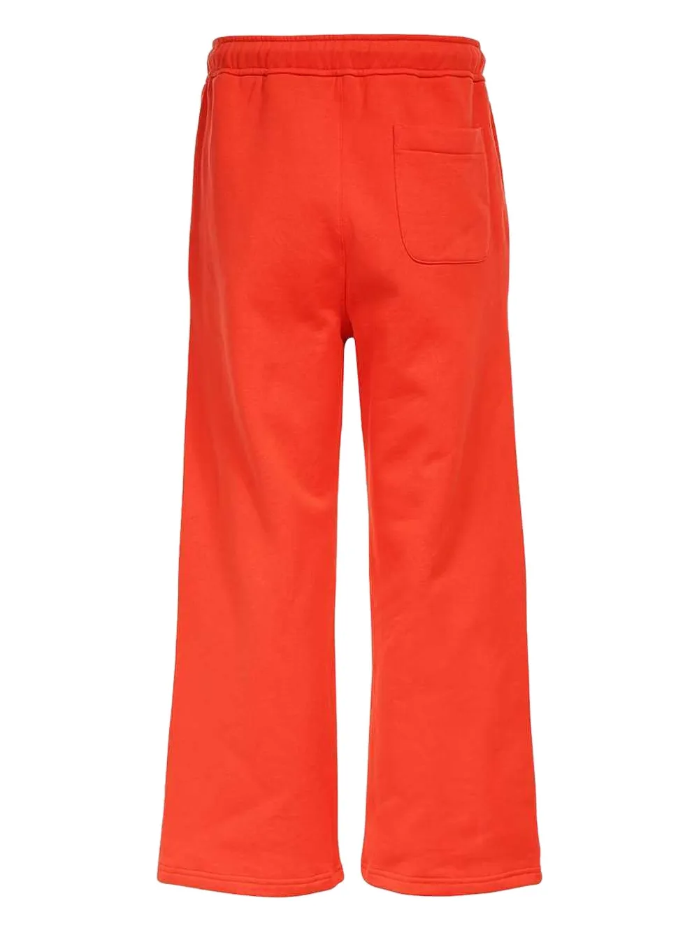 Lanvin rose-applique track pants - Rood