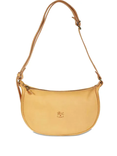 Il Bisonte small Belcanto logo-detail leather shoulder bag