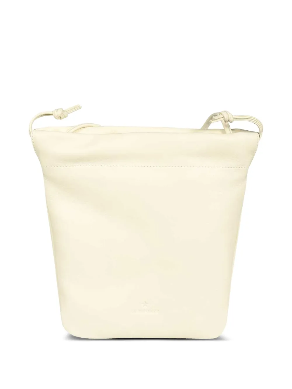 Il Bisonte drawstring leather bucket bag | Neutrals | Image 1