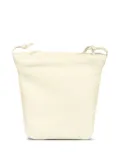 Il Bisonte drawstring leather bucket bag - Neutrals