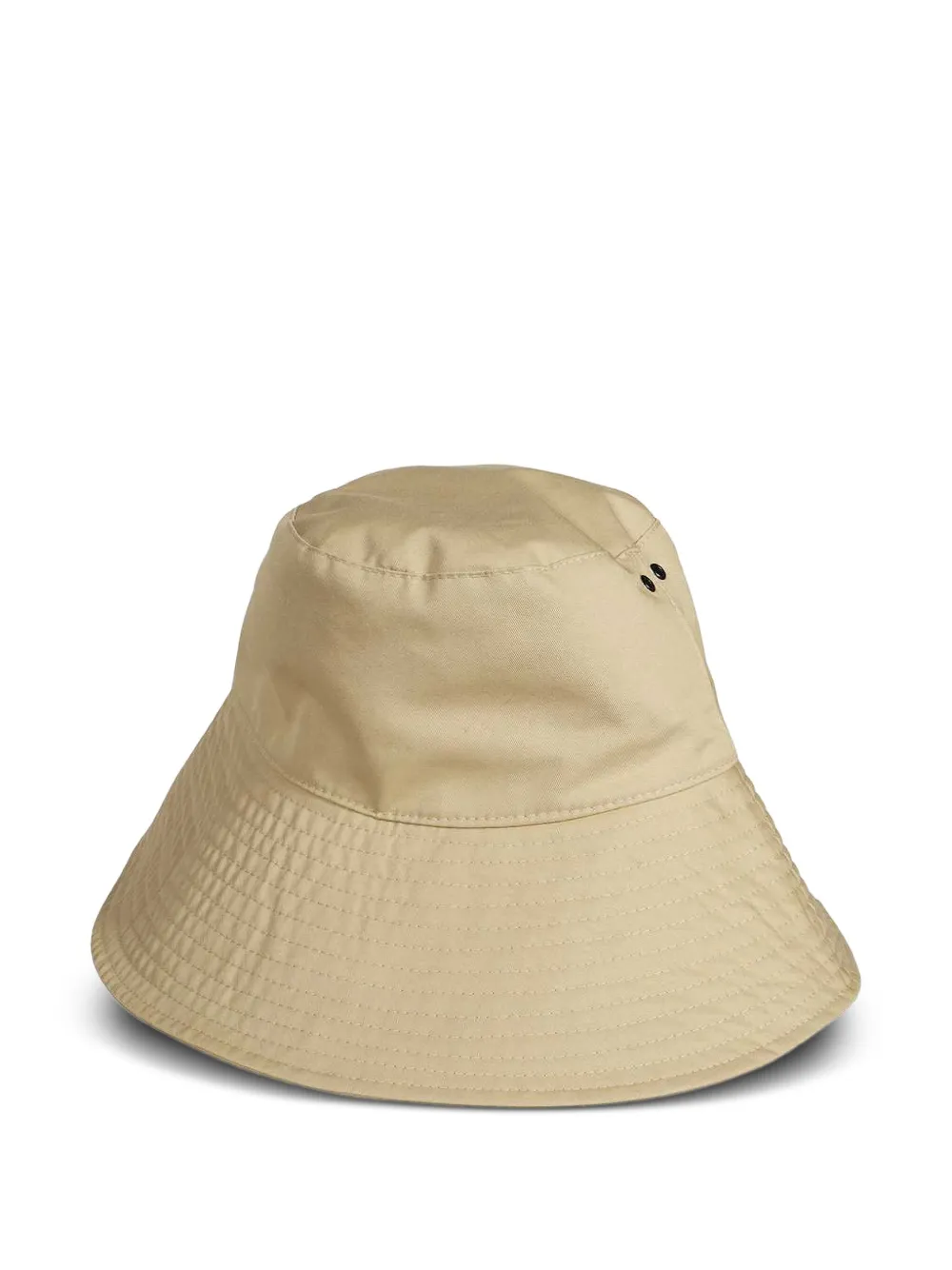 Weekend Max Mara visible-stitching bucket hat Beige