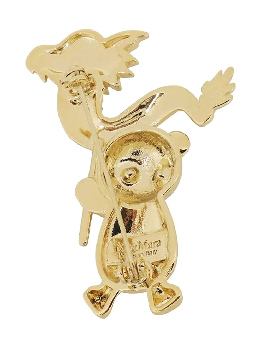 Max Mara teddy dragon pin - Goud