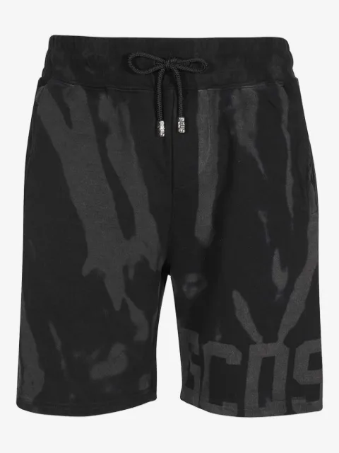 GCDS shorts deportivos con logo estampado