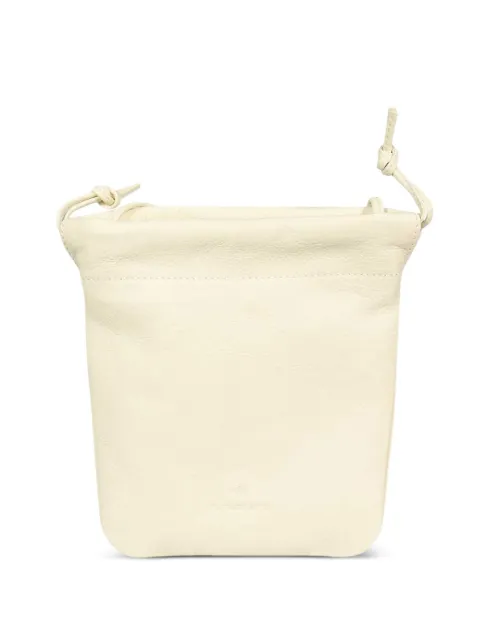 Il Bisonte drawstring leather bucket bag