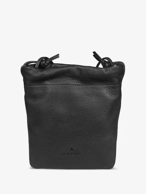 Il Bisonte drawstring leather bucket bag