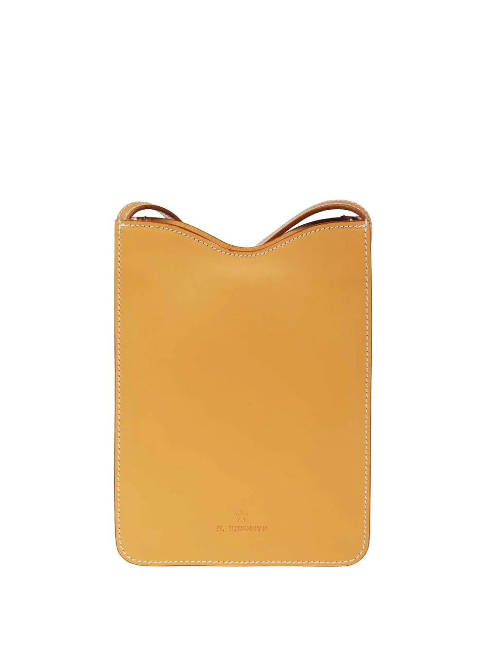 Il Bisonte Roseto Leather Shoulder Bag In Neutral