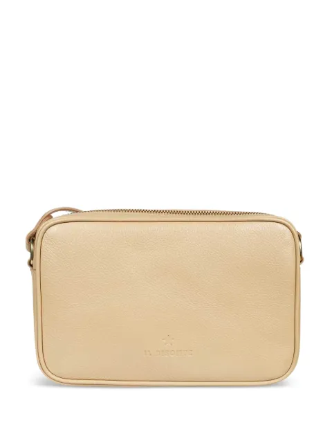 Il Bisonte logo-detail leather cross body bag