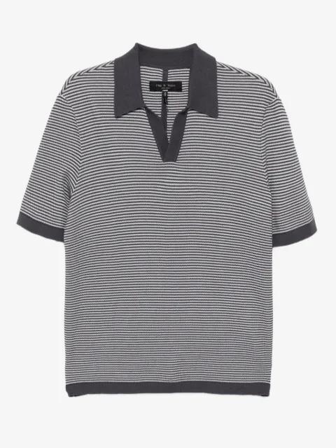 rag & bone playera tipo polo Harvey