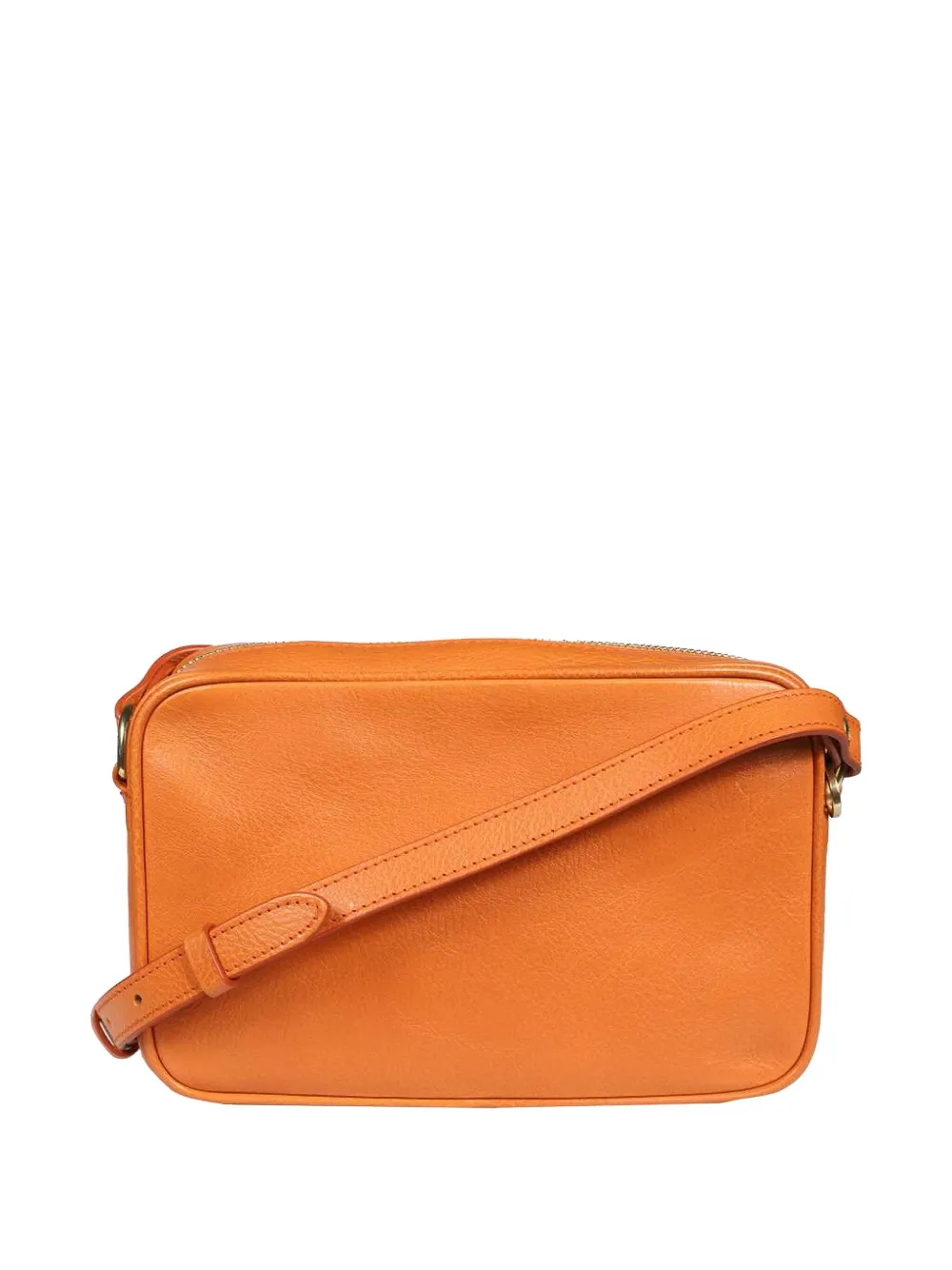 Il Bisonte Oliveta Leather Crossbody Bag In Brown
