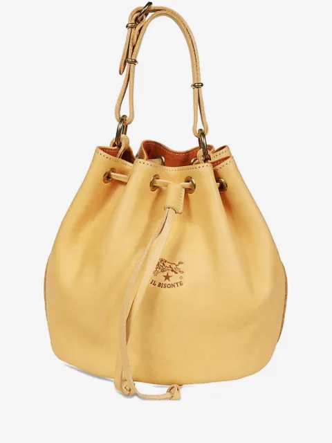 Il Bisonte Silvia tassel drawstring bucket bag
