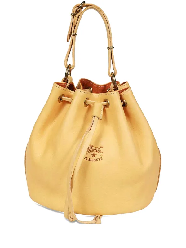 Il Bisonte Silvia タッセル バケットバッグ | イエロー | FARFETCH JP