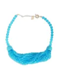 Weekend Max Mara multi-strand beaded necklace - Blue