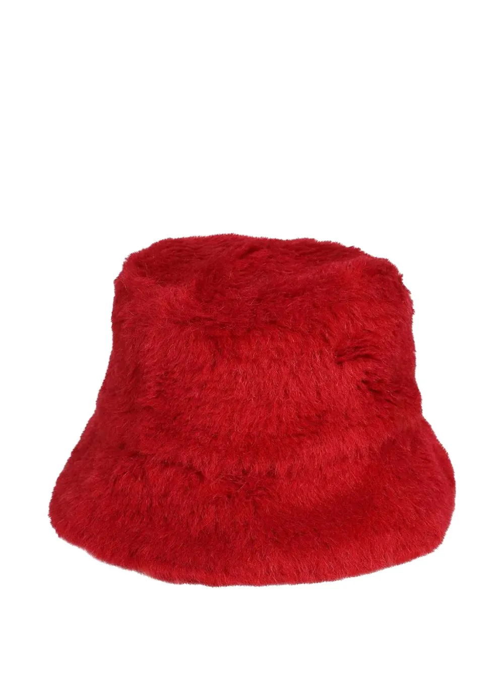 Max Mara logo-detail bucket hat - Rood