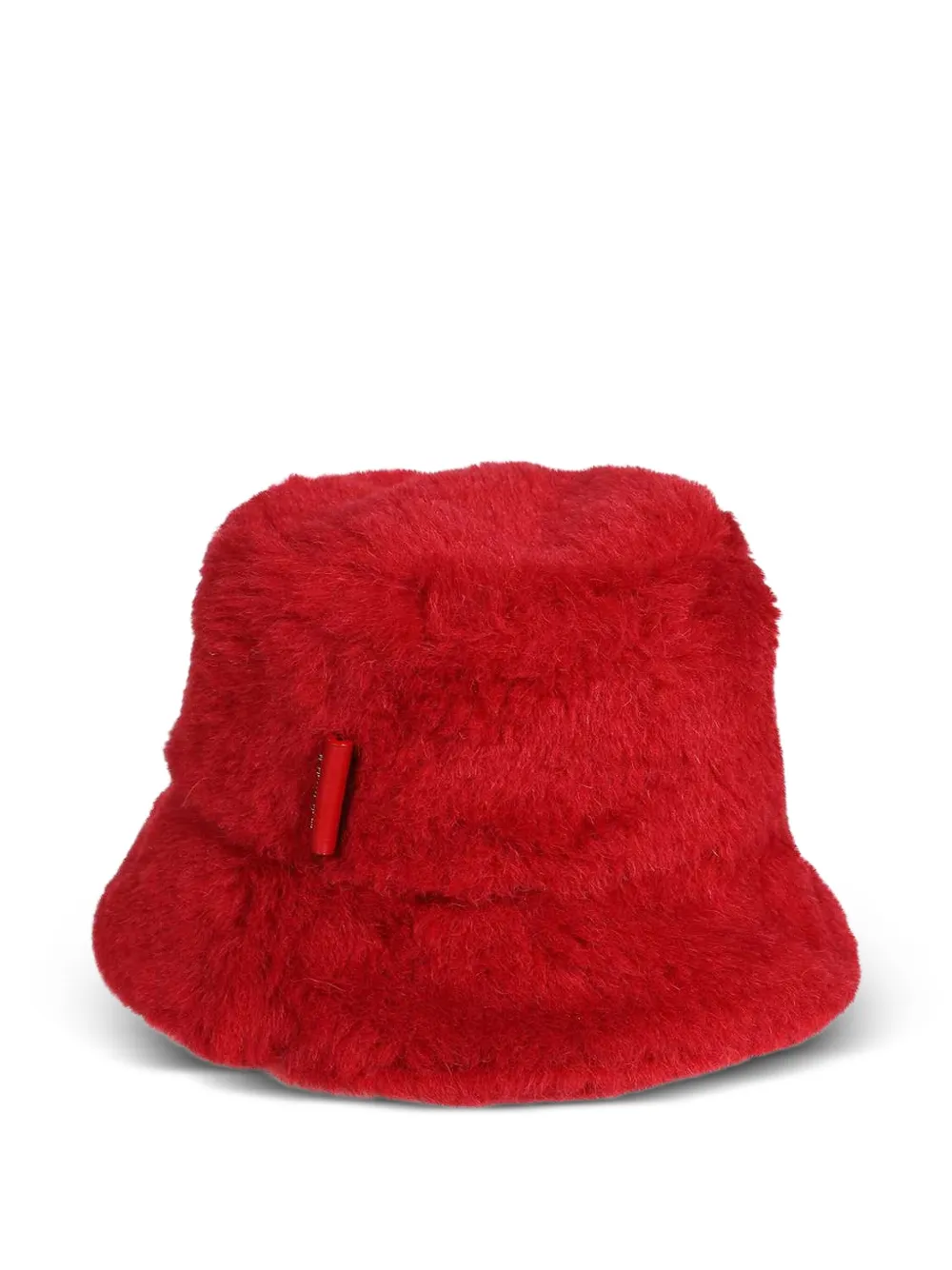 Max Mara logo-detail bucket hat Rood