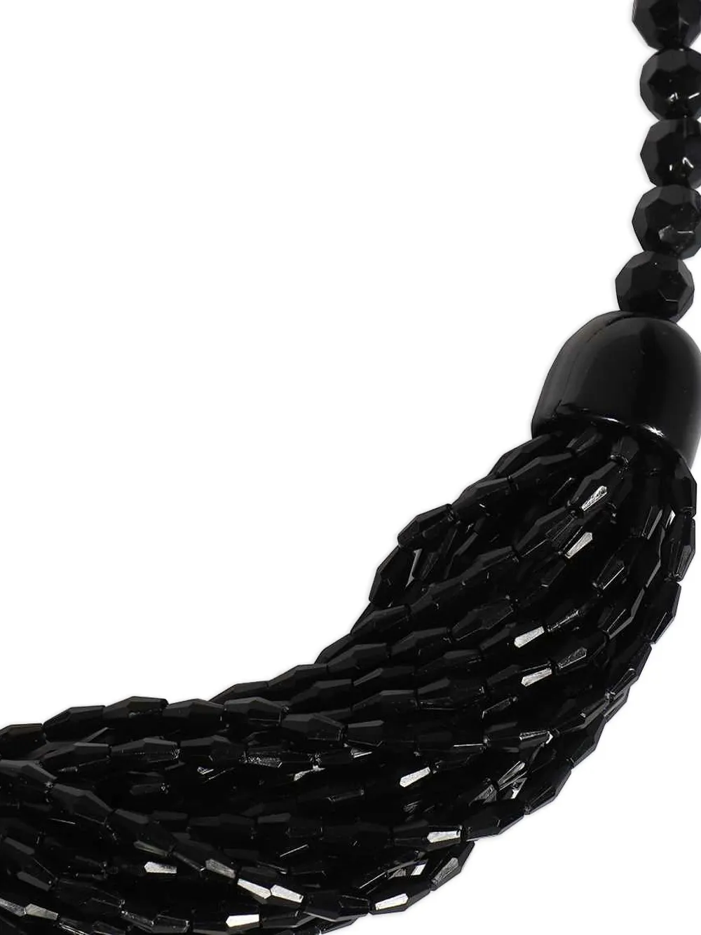 Weekend Max Mara beaded necklace - Zwart
