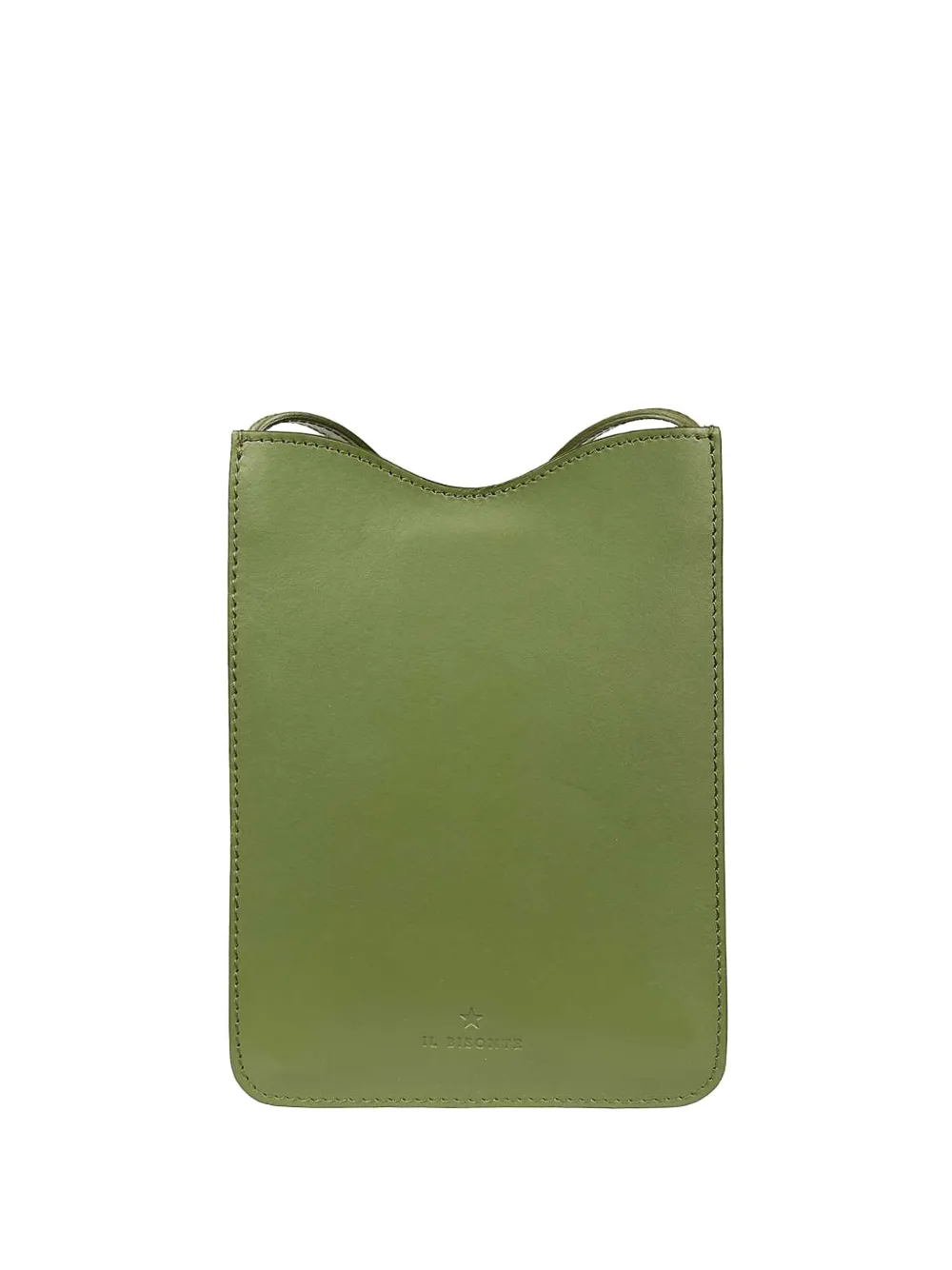 Il Bisonte Roseto Press-fastener Shoulder Bag In Green
