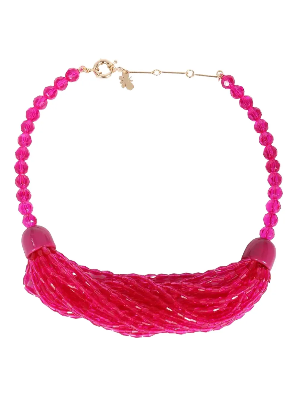Weekend Max Mara Beaded Necklace In Red