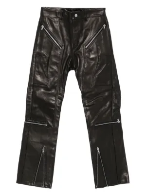 RICK OWENS ウールパンツ RICK OWENS Porterville Dirt Bauhaus ウールパンツ ブラック