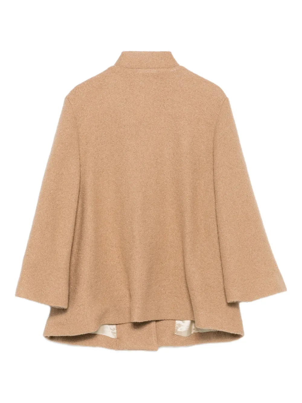 Fay Toggle-fastening Coat In Brown